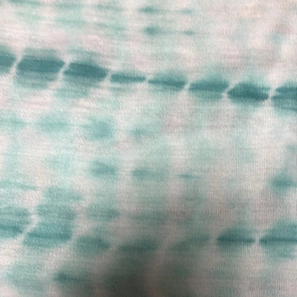 Aqua Tie Dye look Shawl